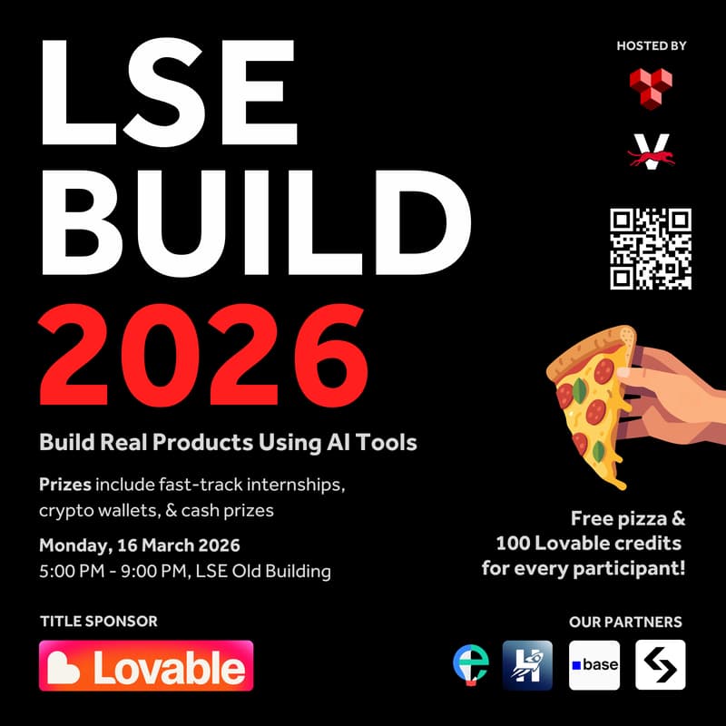 Cover Image for LSE BUILD 2026 (LSESU Blockchain x Velocity)