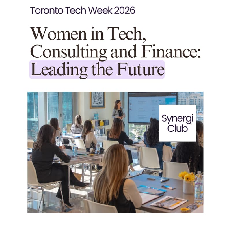 Cover Image for Women in Tech, Consulting and Finance: Networking and Leading the Future | by Synergi Club