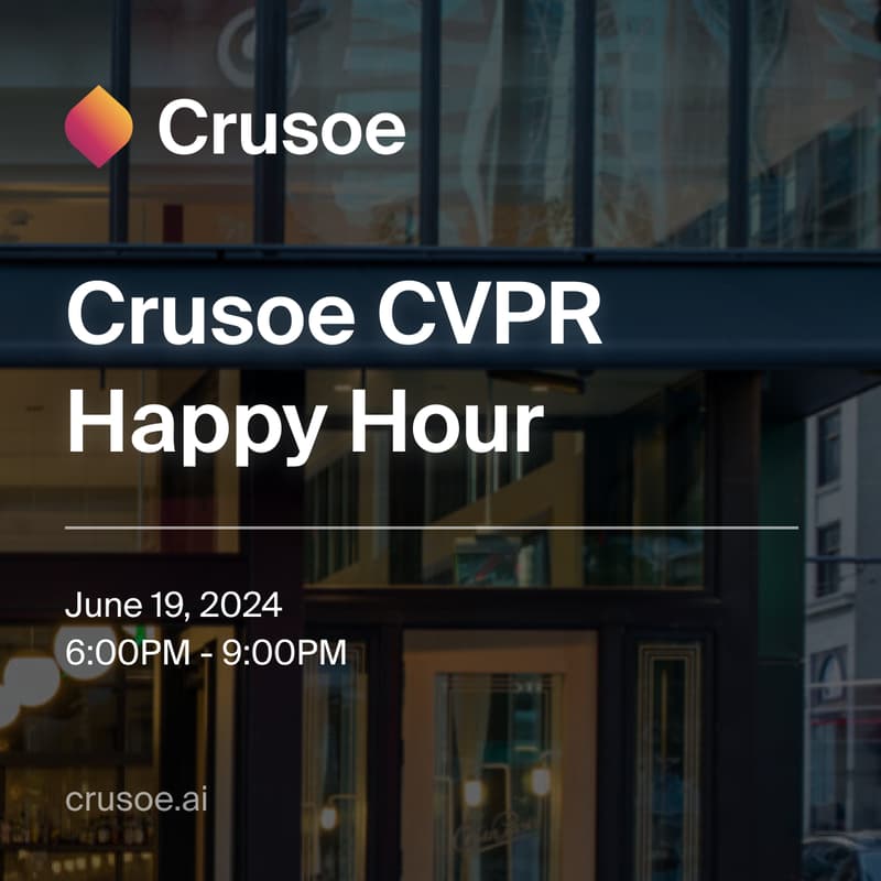 Cover Image for Crusoe CVPR Happy Hour