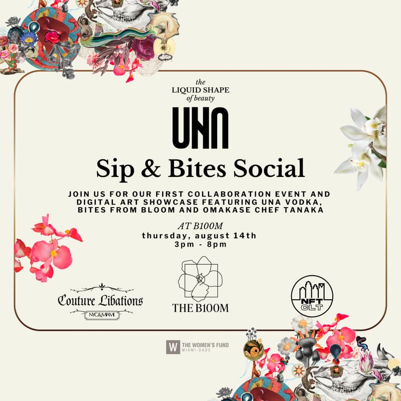 Cover Image for The Liquid Shape of Beauty - Sip & Bites Social