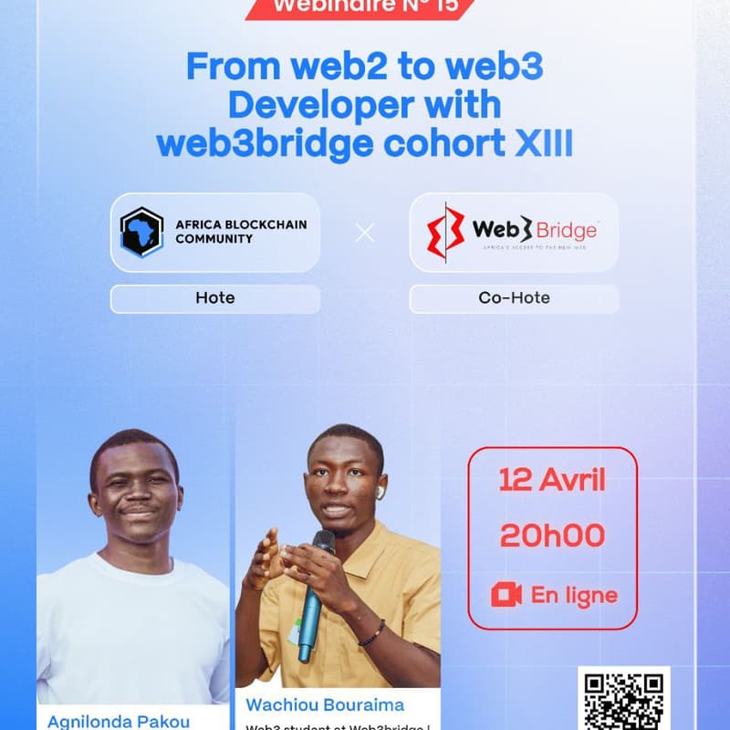 Cover Image for FROM WEB2 TO WEB3 DEVELOPER WITH WEB3BRIDGE COHORT XIII