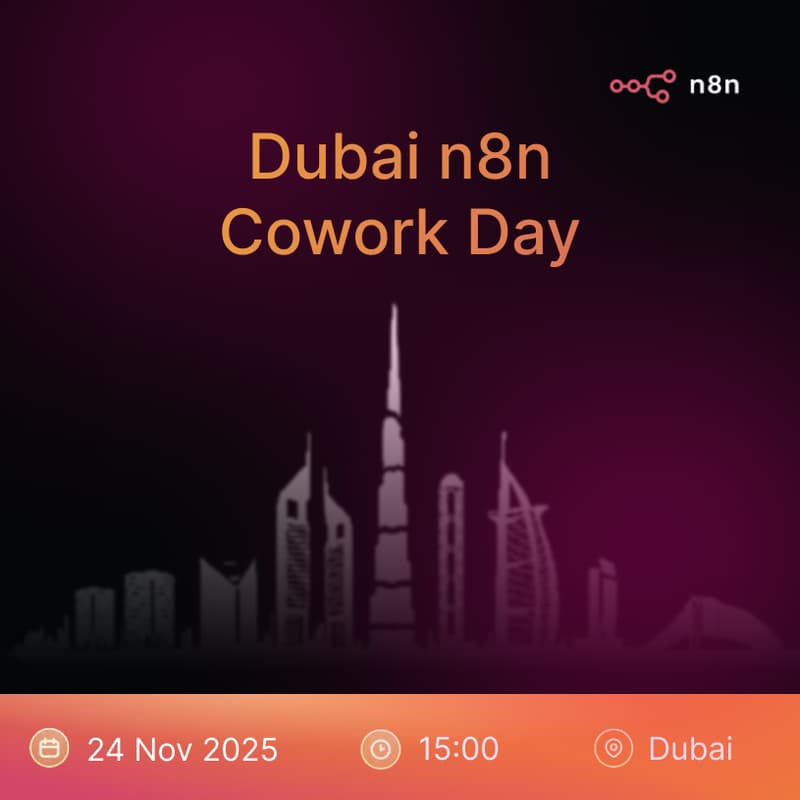 Cover Image for Dubai n8n Cowork Day
