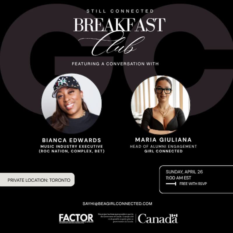 Cover Image for Still Connected: Breakfast Club featuring a conversation with Bianca Edwards