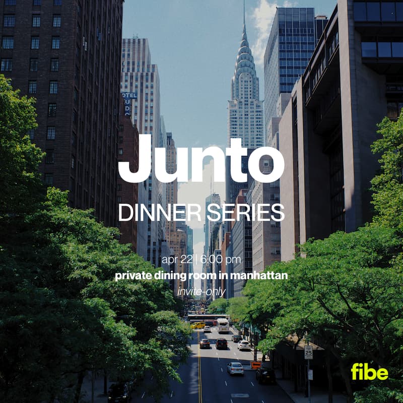 Cover Image for Junto Founder Dinner (Hosted by Andrew & Friends)
