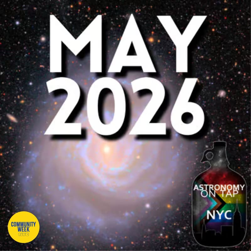 Cover Image for Astronomy on Tap NYC: May the Space Be With You (#173)