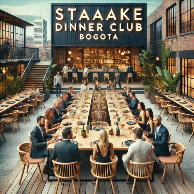 Cover Image for staaake Global Dinner Club for Creators and Founders (one time in Bogota)