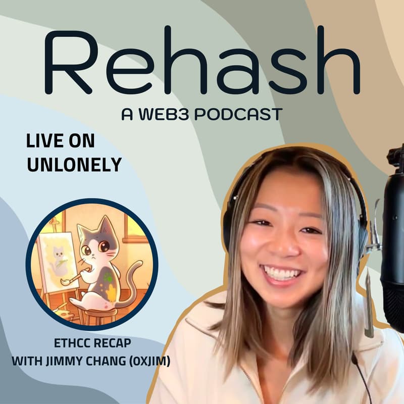 Cover Image for 🎙️ Minihash: EthCC Recap with Jimmy Chang (0xJim)