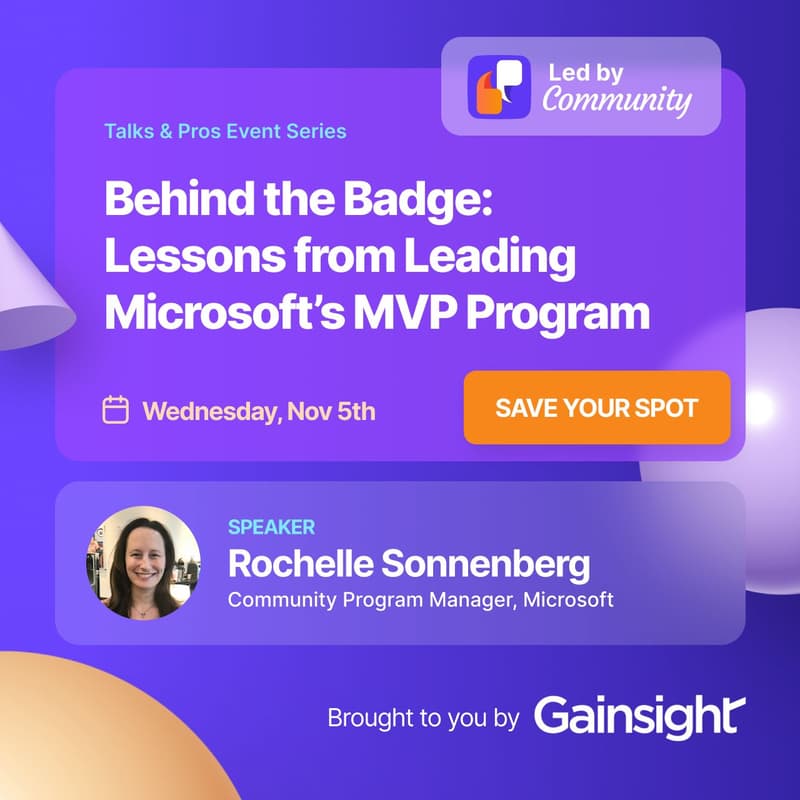 Cover Image for Behind the Badge: Lessons from Leading Microsoft’s MVP Program