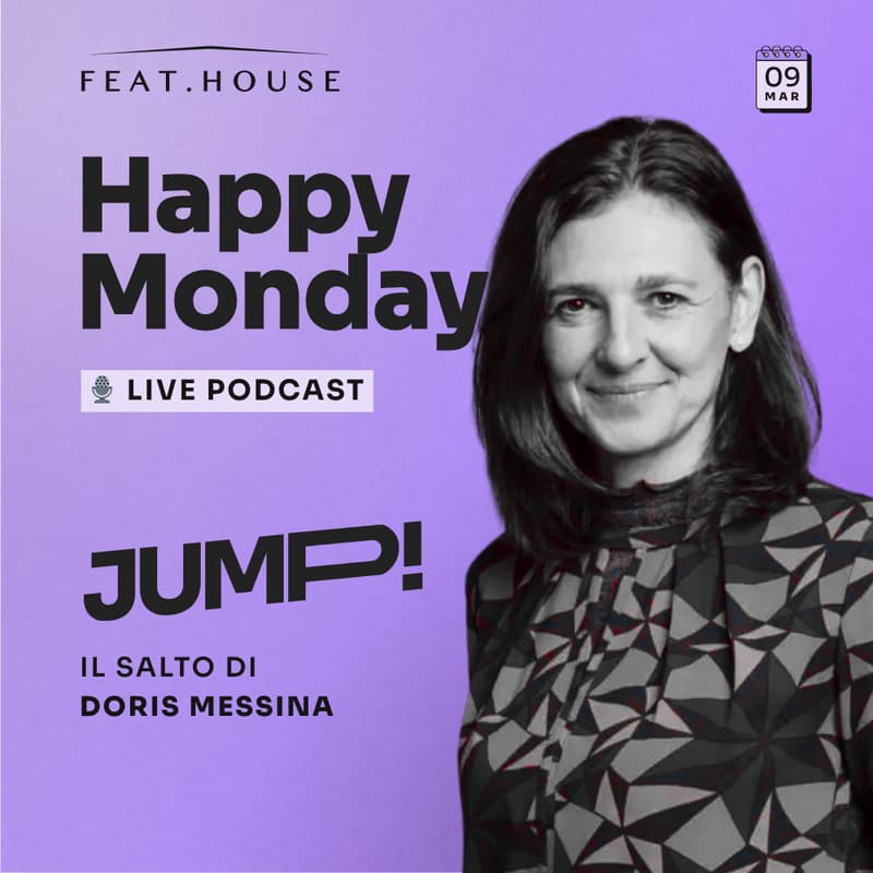 Cover Image for JUMP! live podcast w. DORIS MESSINA