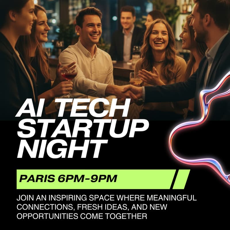 Cover Image for AI Tech & Startup Night — Paris