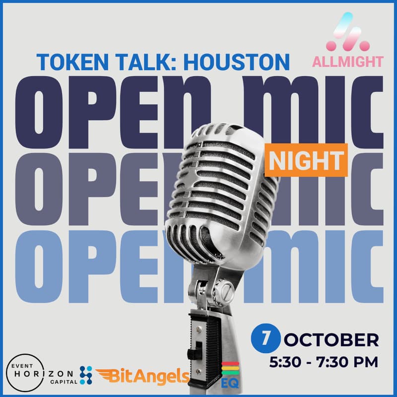 Cover Image for Token Talk: Houston Open Mic Night