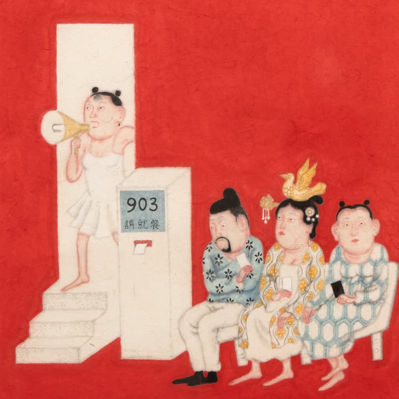 Cover Image for 【Artist Talk】Dai Yinglun: Seeing the World Through the Human Figure | 以人观世:代英伦的后当代水墨叙事