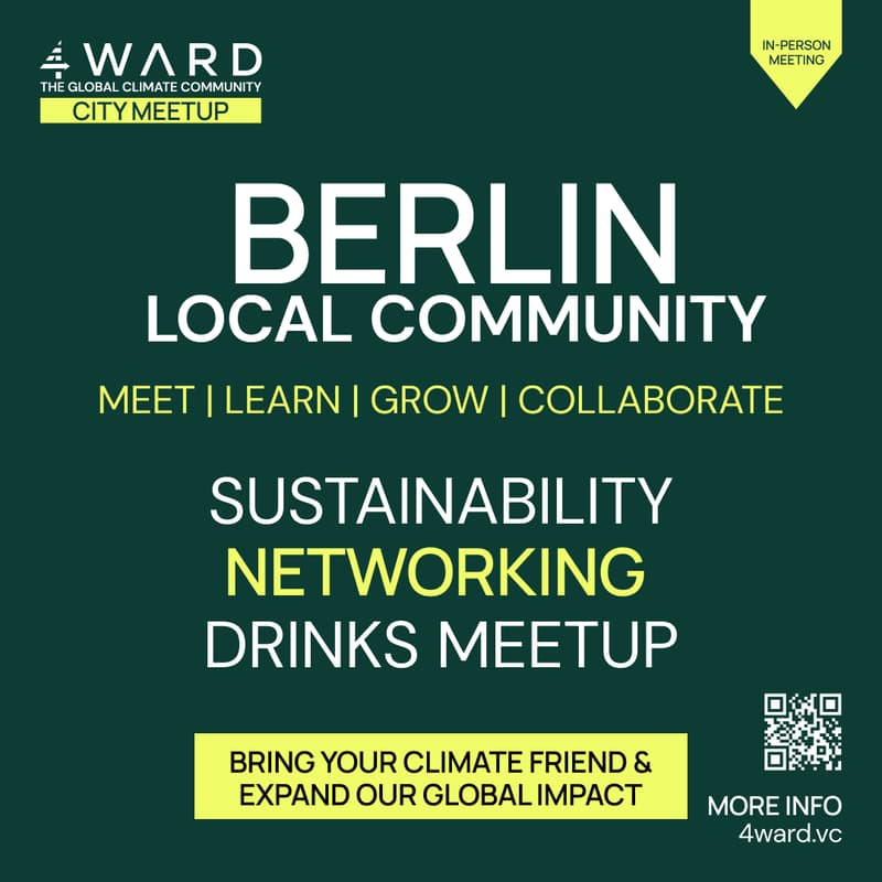 Cover Image for 4WARD's Berlin Climate & Sustainability Networking Meetup