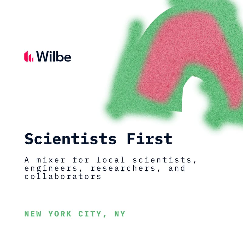 Cover Image for Scientists First | Mixer – New York City, NY