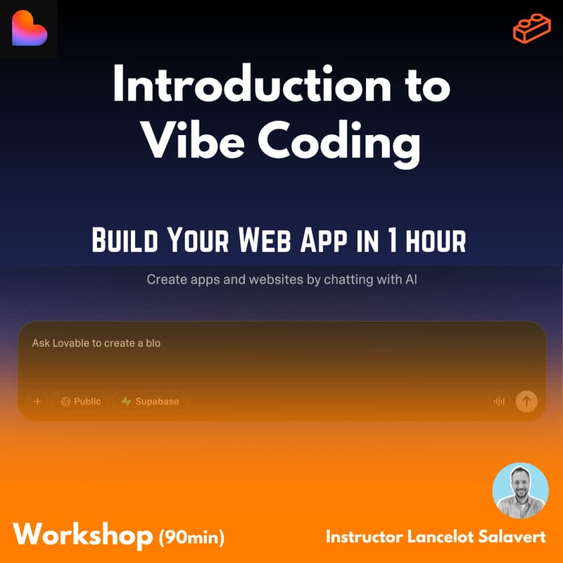 Cover Image for Introduction to Vibe Coding with Lovable