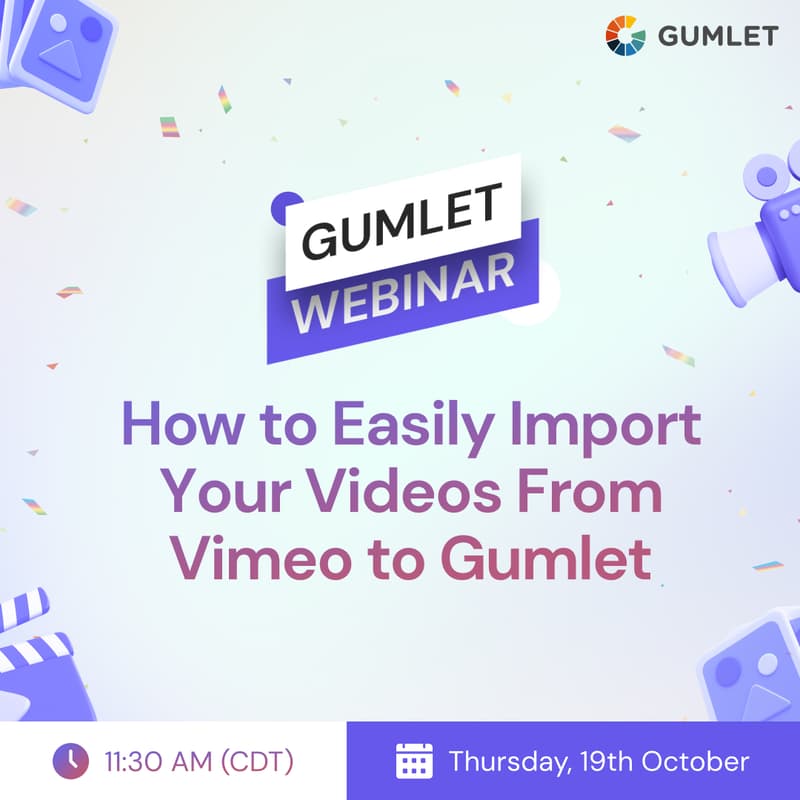 Cover Image for How to Easily Import Videos from Vimeo to Gumlet