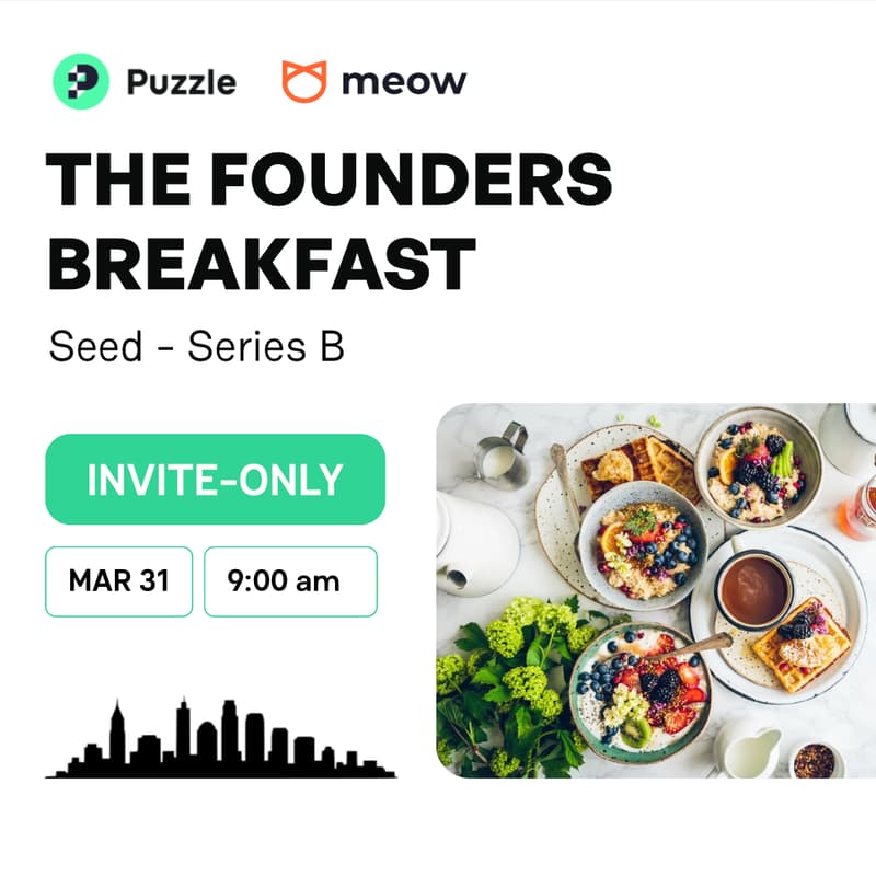 Cover Image for The Founders Breakfast: Seed - Series B