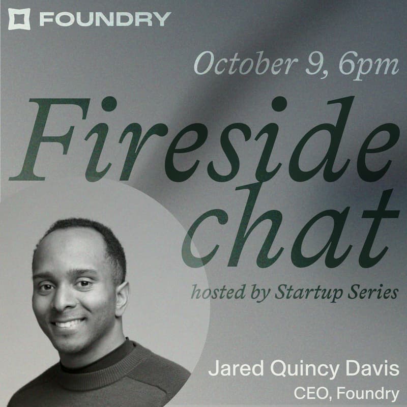 Cover Image for Startup Series and CAIG x Foundry CEO: Fireside chat