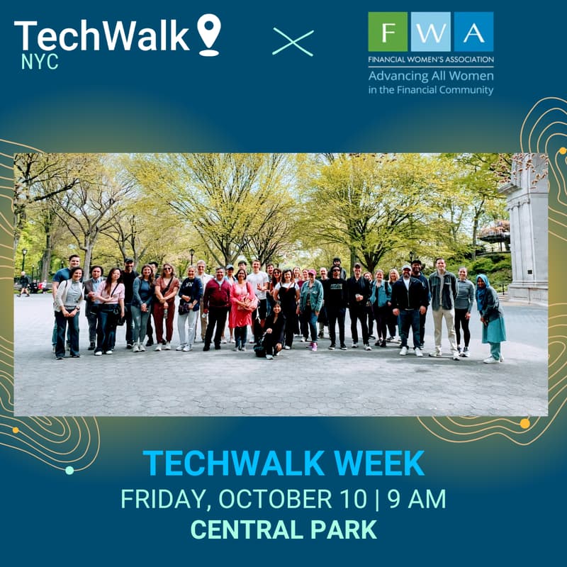 Cover Image for TechWalk Week | NYC, 10/10 w/ FWA