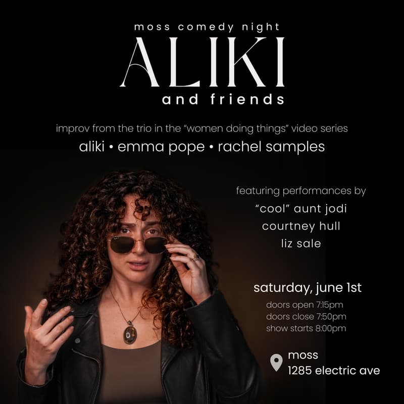 Cover Image for aliki + friends @ moss