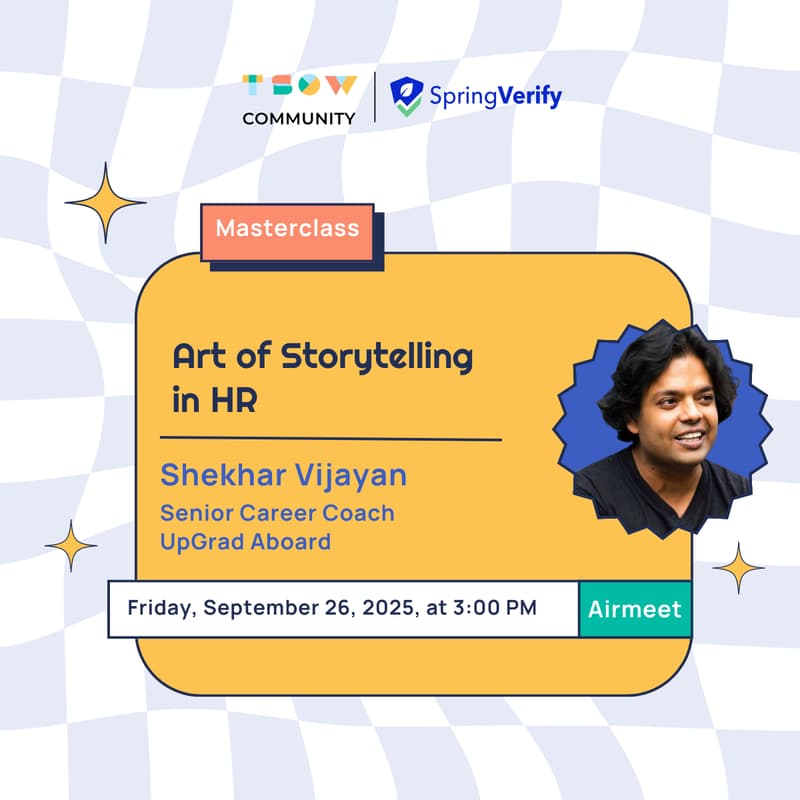 Cover Image for Art of Storytelling in HR