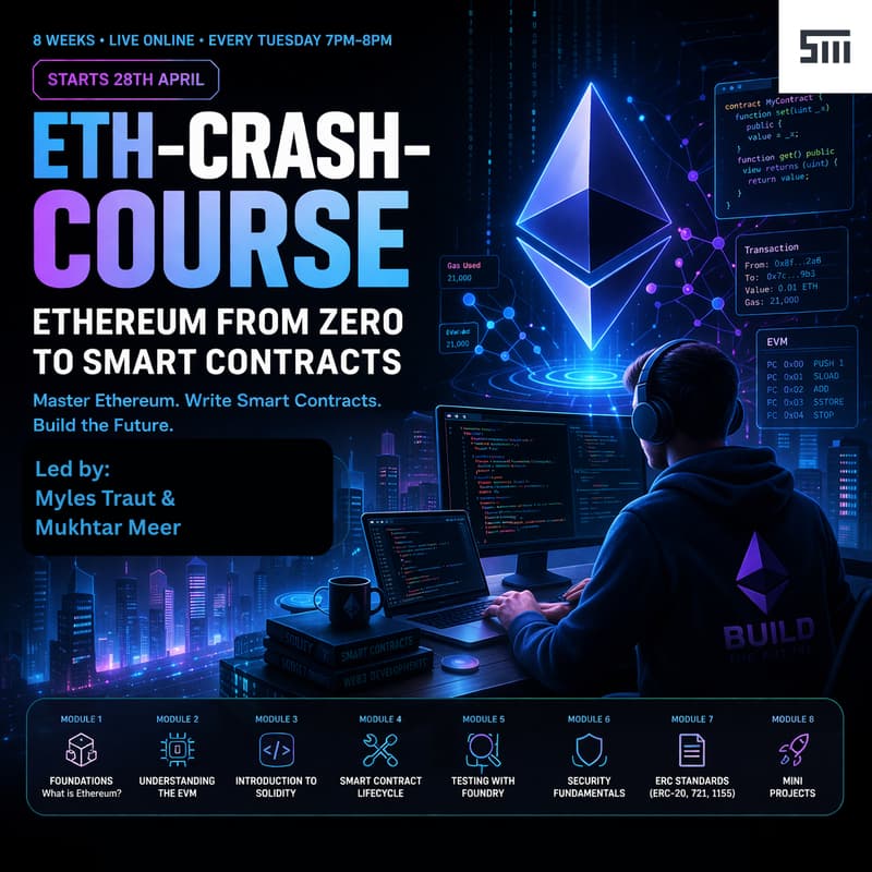Cover Image for ETH-Crash-Course: Ethereum From Zero to Smart Contracts