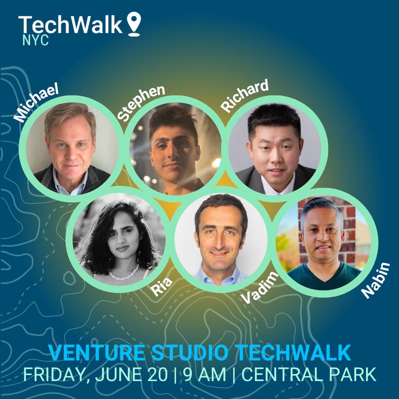 Cover Image for Venture Studio TechWalk | NYC, 6/20