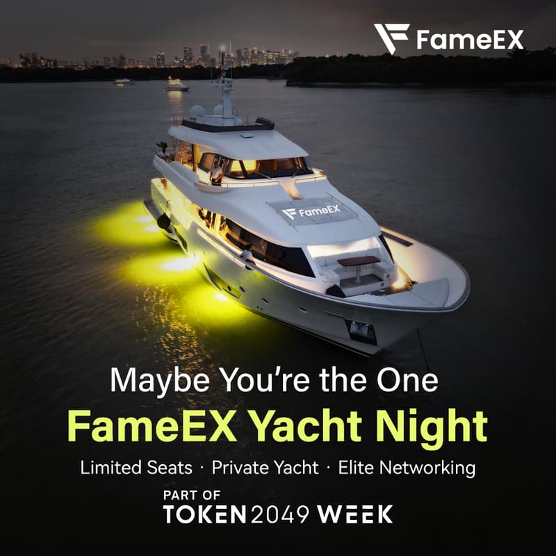 Cover Image for 🛥️ FameEX Yacht Night — Maybe You’re the One