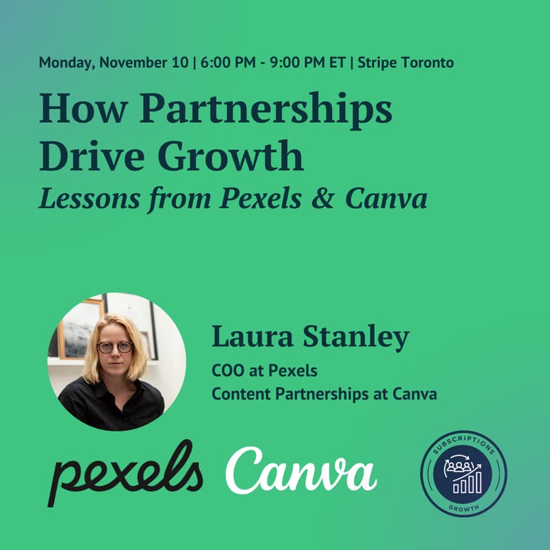 Cover Image for How Partnerships Drive Growth: Lessons from Pexels & Canva