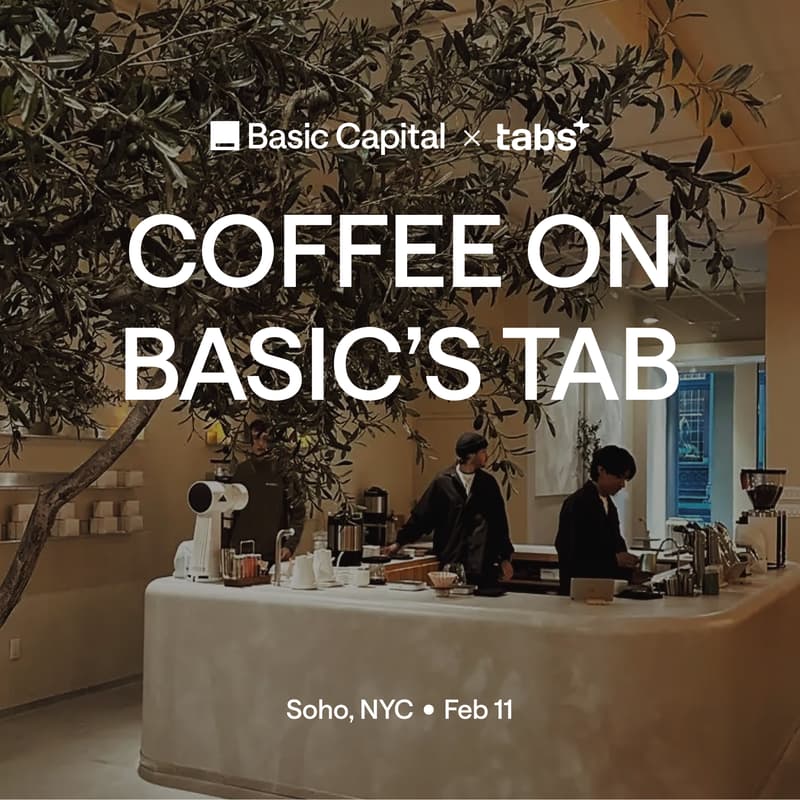 Cover Image for Coffee on Basic's Tab