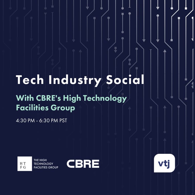 Cover Image for Tech Industry Social by VTJ x CBRE's HTFG