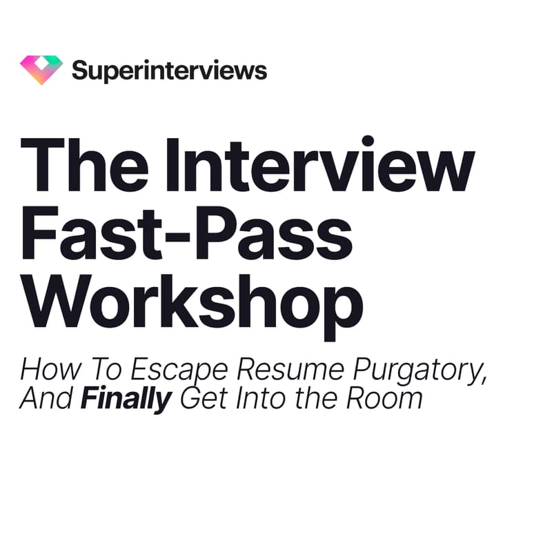 Cover Image for [Free Workshop] The Interview Fast-Pass Workshop