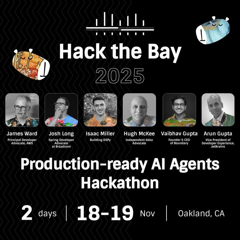 Cover Image for Production-ready AI Agents Hackathon @ AI By the Bay