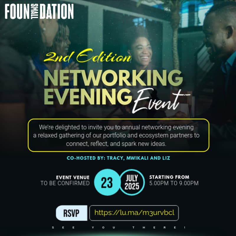 Cover Image for Small Foundation Networking Evening 🌟