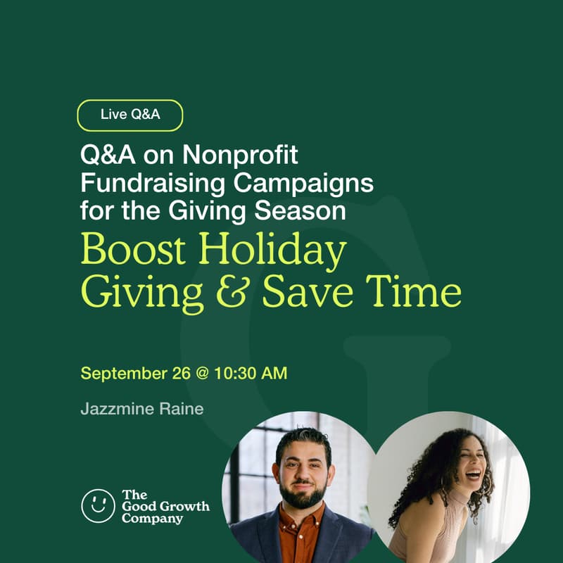 Cover Image for Boost Holiday Giving & Save Time: Q&A on Nonprofit Fundraising Campaigns for the Giving Season