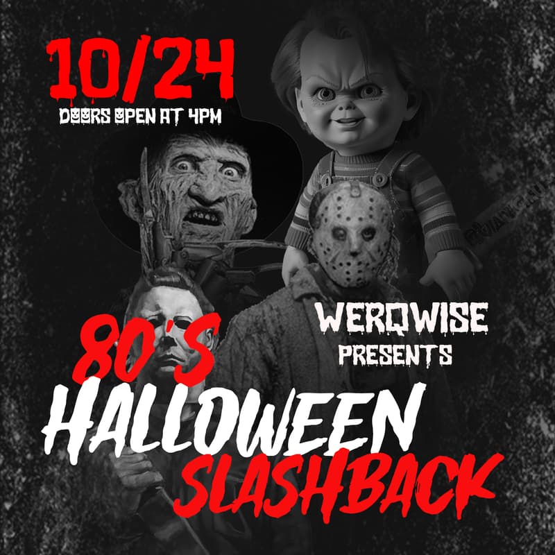 Cover Image for Werqwise Presents: The 80's Halloween Slashback Party