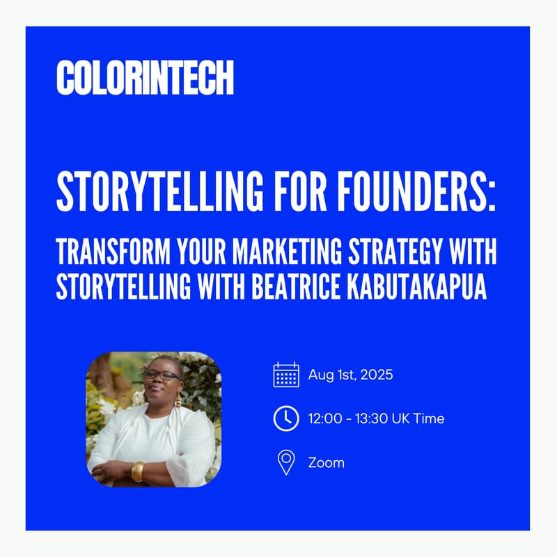 Cover Image for Storytelling for Founders: Transform your marketing strategy with Storytelling with Beatrice Kabutakapua