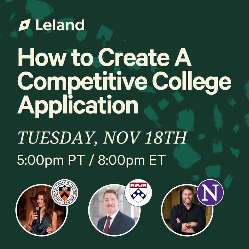 Cover Image for How to Create A Competitive College Application