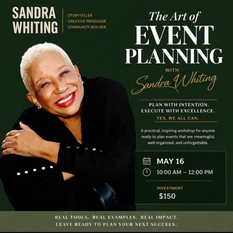 Cover Image for The Art of Event Planning with Sandra Whiting