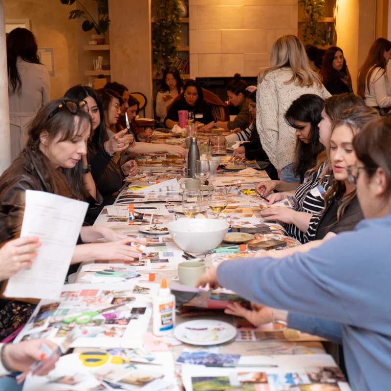 Cover Image for [Seattle] Vision Board Night and Pilates Class: hosted by Crunch & Brunch,  Aya Pilates, and Visible Coffee Roasters