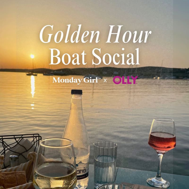 Cover Image for ๐
Monday Girl x OLLY Wellness: Golden Hour Boat Social