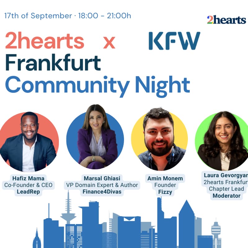 Cover Image for 2hearts Frankfurt x KfW Community Night