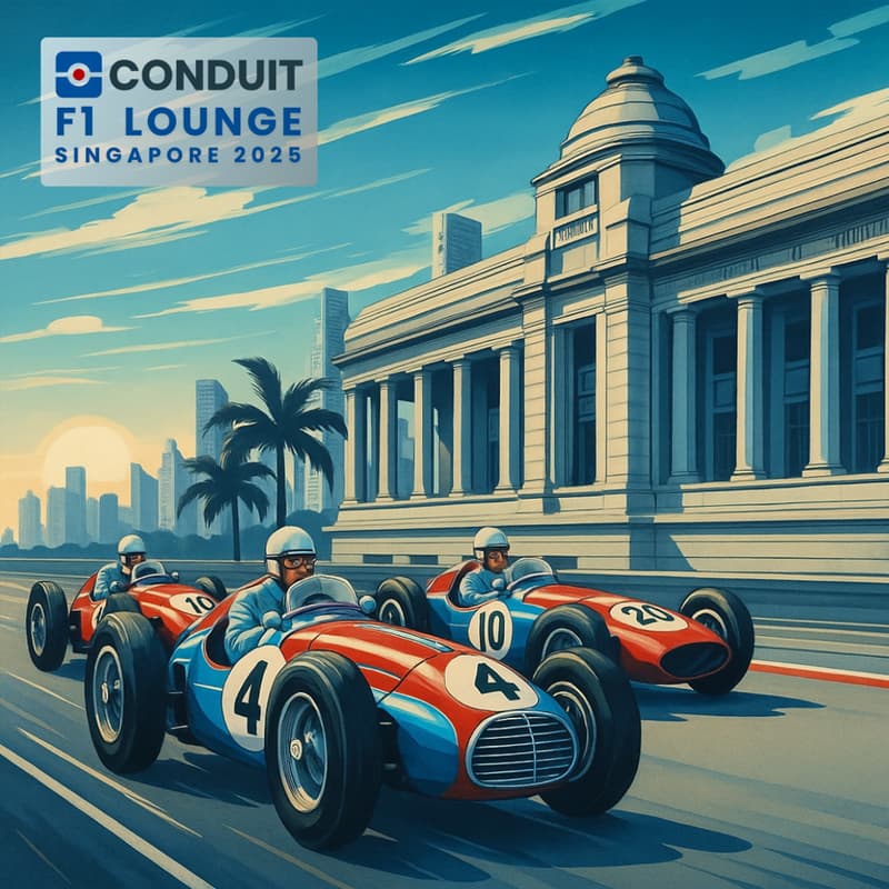 Cover Image for Conduit F1 Lounge 2025