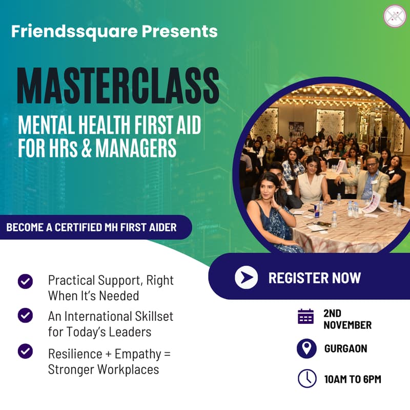Cover Image for Masterclass on Mental Health First Aid Training for HRs and Managers
