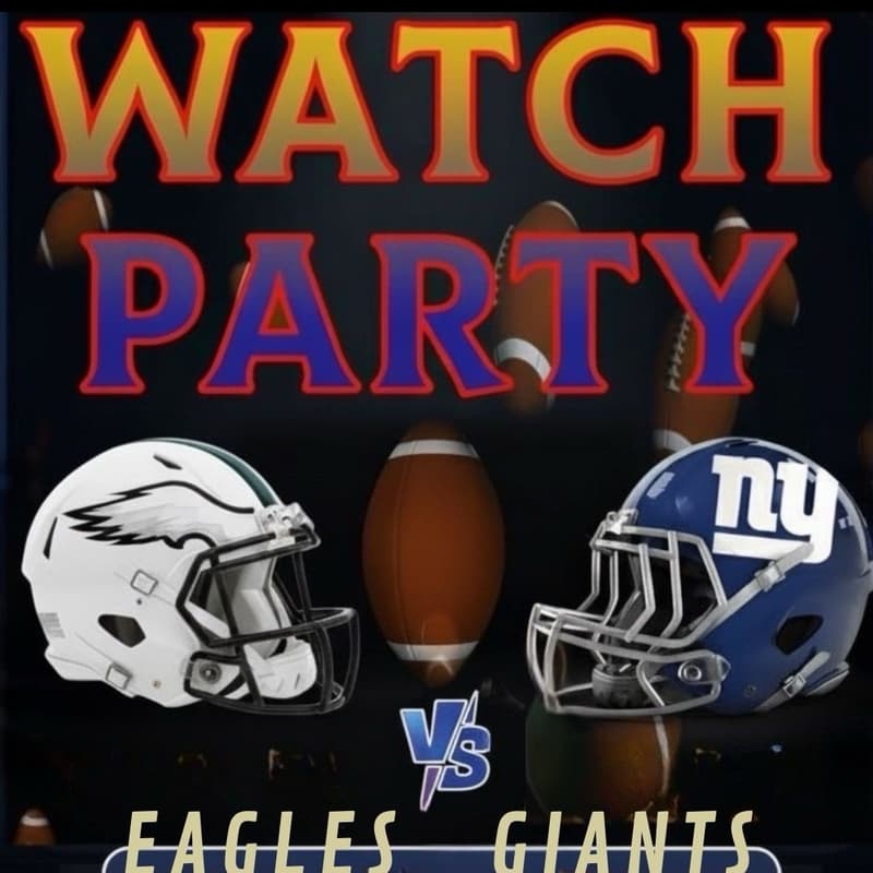Cover Image for Philadelphia Eagles & NY Giants Touchdown Thursday Football + Game Night