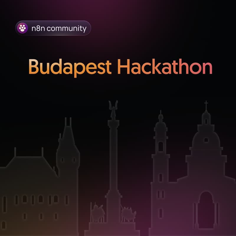Cover Image for n8n Budapest Hackathon