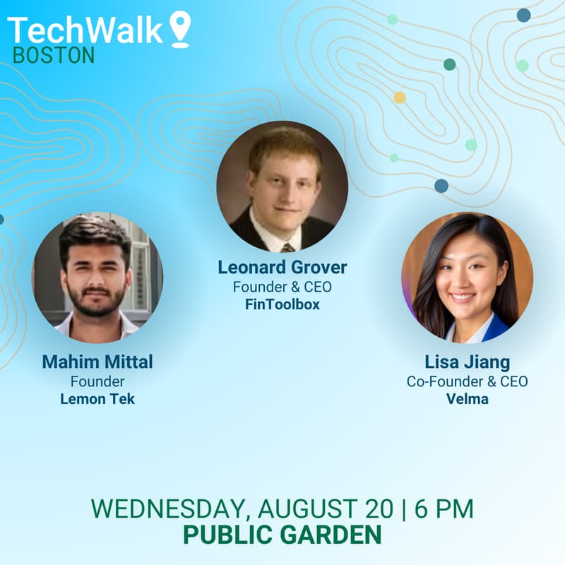 Cover Image for TechWalk | Boston, 8/20