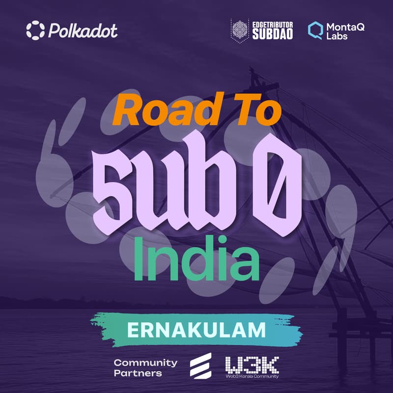Cover Image for Road to Sub0 India - Builder Party: Ernakulam Edition