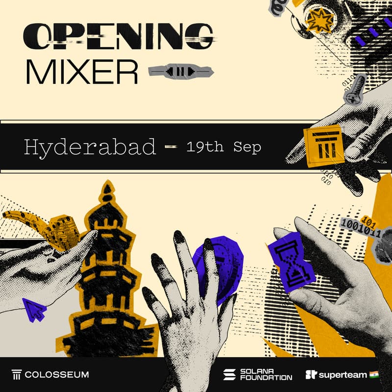 Cover Image for Superteam Cypherpunk Opening Mixer, Hyderabad