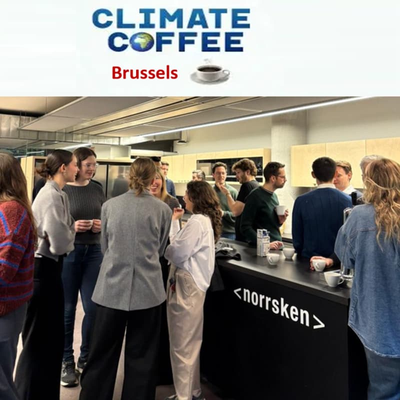 Cover Image for Climate Coffee Brussels - March 25th 8:30-10:00